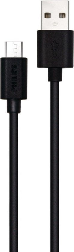 Philips Câble micro USB A - 1,2 M - Noir