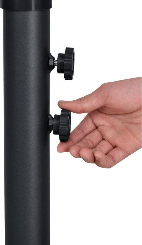 Parasol Brésil - 3m - Gris foncé