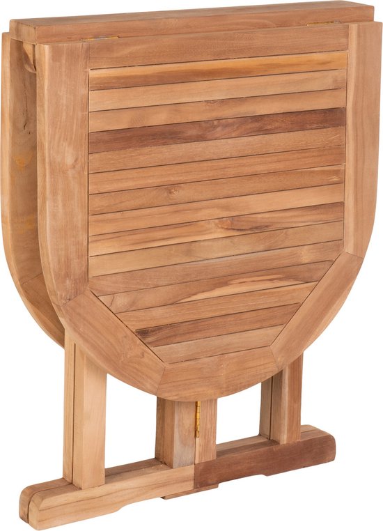 House Nordic Balcony Table Huelva Teak Foldable