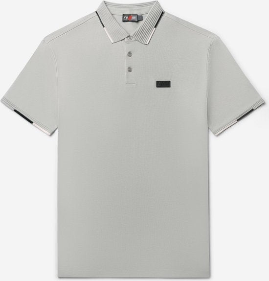 AB Lifestyle - Polo tricolore | Alloy - Hommes - Taille : XS