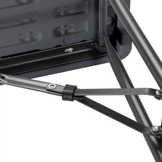 Casaria Lot de 2 bancs à bière - pliable 8 personnes 183cm- Anthracite