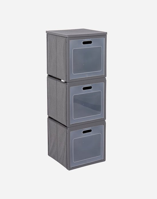 Bo-Camp - Armoire de rangement - Castor - Pliable