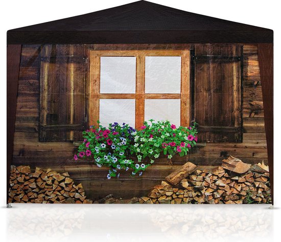 Casaria Party tent - Pavillon 18m² 3x6m avec 6 panneaux latéraux - Apres Ski