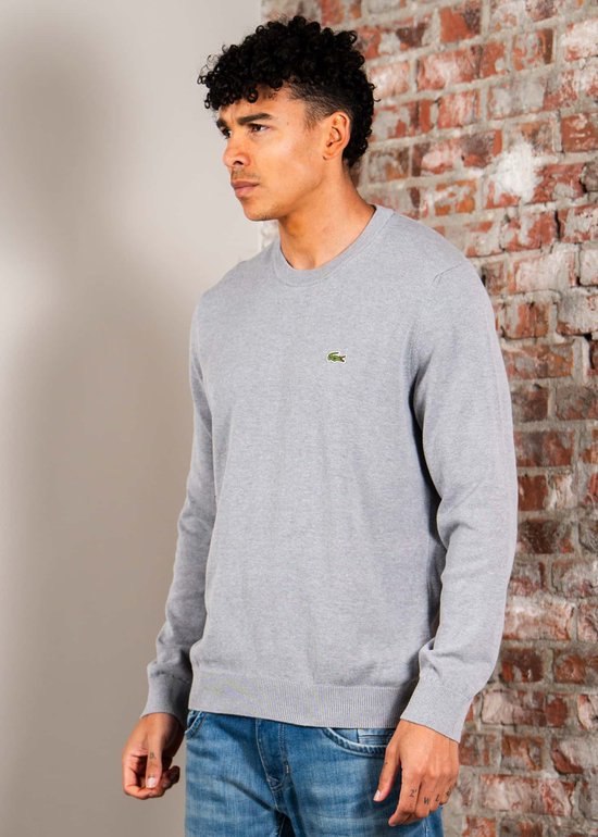 Pullover Lacoste Gris - Taille XL - Hommes - Pullovers