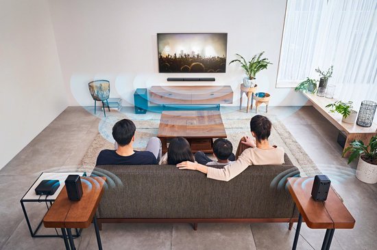 Sony HT-S40R - Barre de son avec subwoofer et haut-parleurs arrière sans fil - Noir