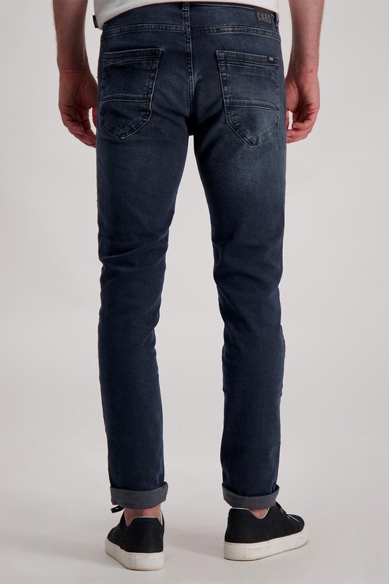 Jeans Cars Hommes BLAST Slim Fit BLUE BLACK - Taille 36/34