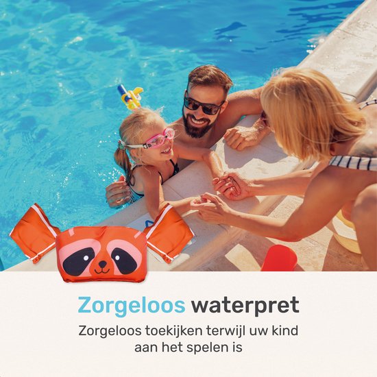 Qwali Puddle Jumper - Gilet de natation - Pour les enfants de 2 à 6 ans - Gilet de natation enfant - Requin - Gilet flottant enfant - Ailes de natation - Bouchon de natation - Ceinture de natation