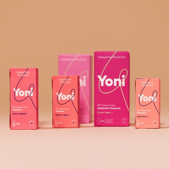 Tampons en coton biologique Yoni lourds 16 pièces