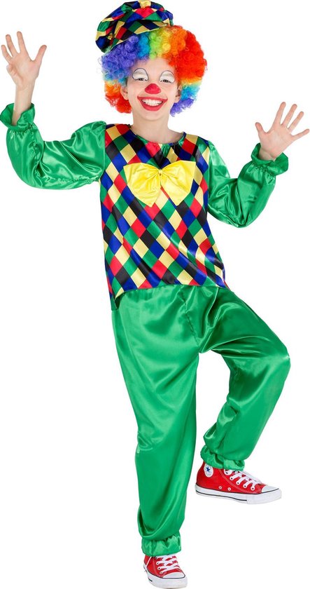 dressforfun - costume garçon clown Freddy 104 (3-4ans) - déguisement costume halloween déguisement fête déguisement carnaval déguisement fête déguisement carnaval - 300796