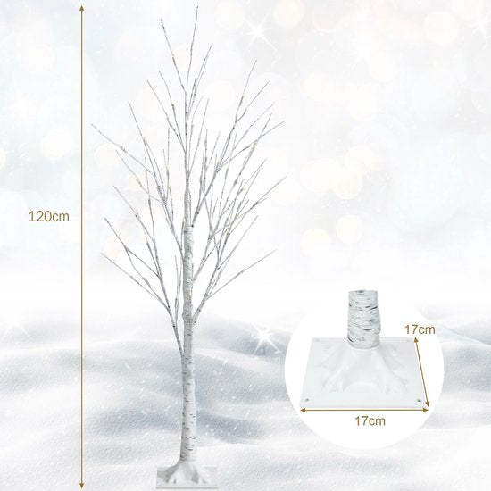 Coast 120 cm sapin de Noël illuminé avec 48 lumières LED blanc chaud