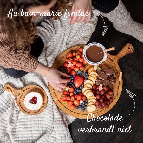 Boska Choco Fondue Petit Marie - Set à fondue au bain-marie - 250 ml