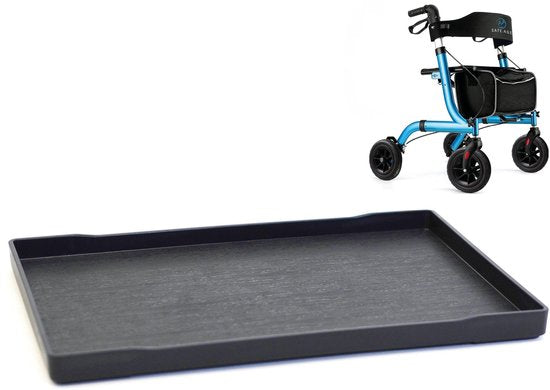 Safe Life® Plateau universel pour déambulateur - Antidérapant - PVC
