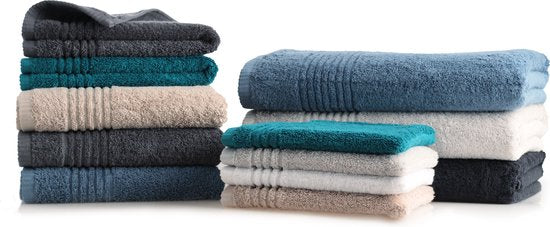 PHLOX Supreme Washcloths 16x21 - set of 6 - Heavyweight 600 g/m2 - Terracotta
