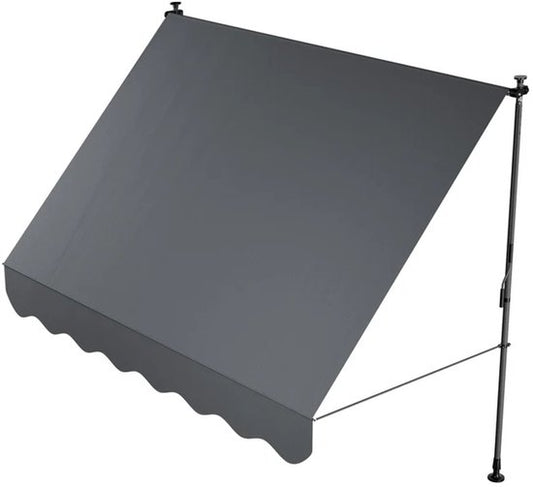 Auvent à pinces Cape Town - 250x120 cm - Gris