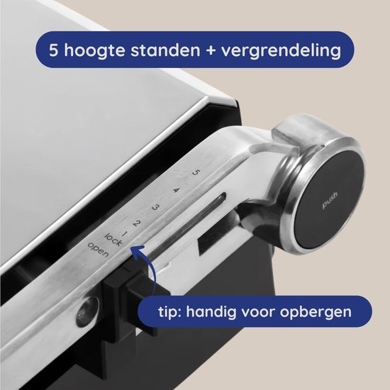 Safecourt Kitchen Contact grill - Gril à panini et fer à toasti - Plaques amovibles sans PFAS et lavables au lave-vaisselle - Grande surface de gril - chaleur rapide (2200W) - Appareil à toasti