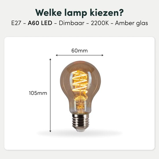 Nolt lampe à poser - lampe à poser chambre - E27 Lampe salon - Industriel - ⌀ 40cm - Or