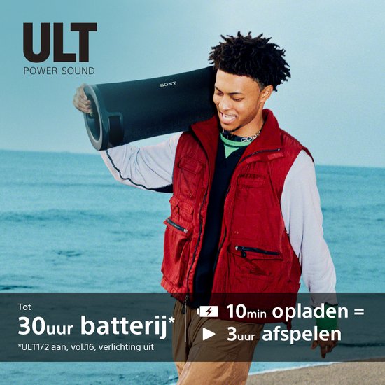 Sony ULT Field 7 - Enceinte Bluetooth - Noir