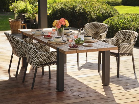 Hartman Kelly Dining Chair Aluminium/Rotan