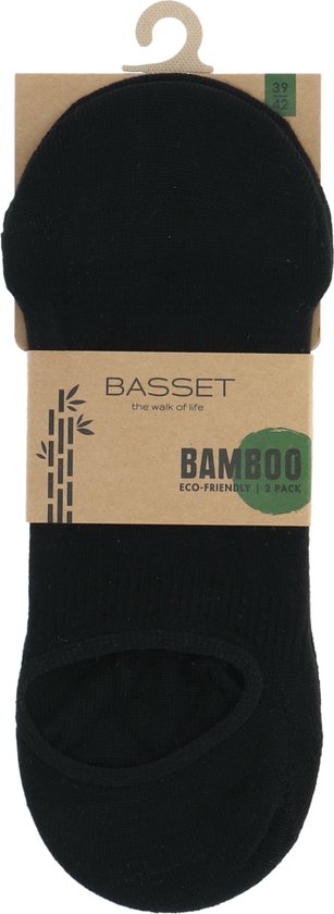 2 paires de chaussettes invisibles en bambou - Chaussettes d'entraînement basses en bambou - Chaussettes de bonneterie pour hommes et femmes - 38 - Noir
