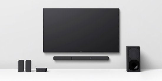 Sony HT-S40R - Barre de son avec subwoofer et haut-parleurs arrière sans fil - Noir
