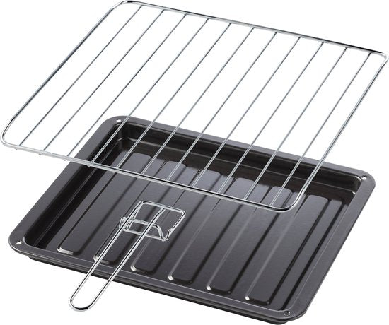 Tomado TEO3000S - Four posable - 30 litres - 1600 watts - Air chaud - 3 niveaux d'encastrement - Argent
