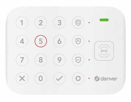 Système d'alarme sans fil Denver - Smart Home - Tuya - Sécurité Maison Camper Caravane Bateau - SHA220