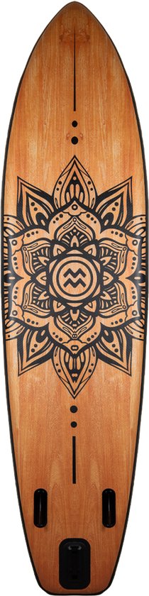 Matchu - SUP board - Bois/Mandala - Stand up paddle board - 320x81x15 - Gonflable