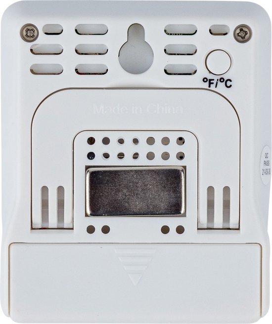 Thermomètre hygromètre Thermo Pro Tp49 - 7×6×2 cm - 2 en 1 - pile AAA - Blanc