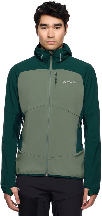 VAUDE Men's Larice Jacket V, Jacket, outdoor jacket, hooded, softshell jacket, windproof, Men's, Outdoor Jacket
