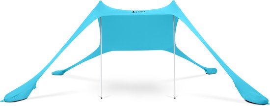 G-RAFFA Tente de plage et toile d'ombrage (2x2m) - Installation rapide, légère et parasol UPF 50