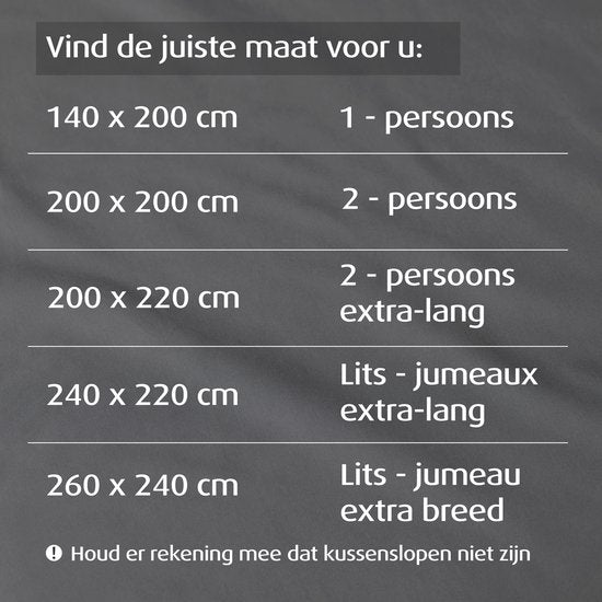 Home by TEMPUR - Housse de couette - 200 x 220 cm - Anthracite et fibres de bambou - Soie et sans repassage - Régulation naturelle de la température et look moderne