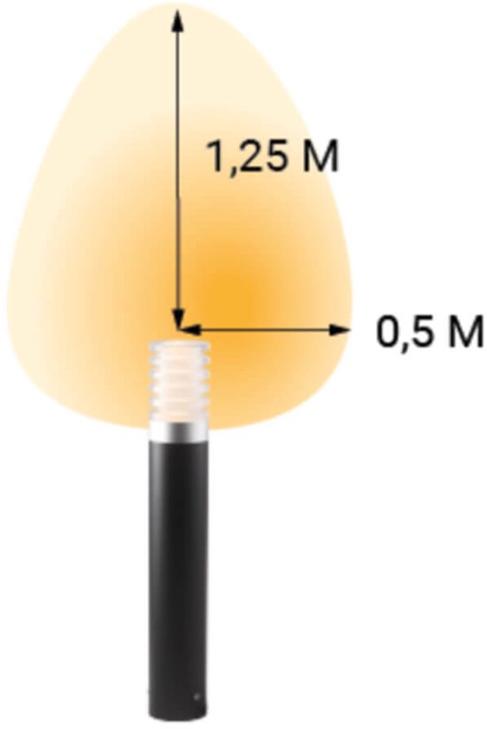 Lampes de jardin Lampes de jardin - Arco 40 - Lampadaire - 12 V - 190 Lm - 3 W - 3000 K
