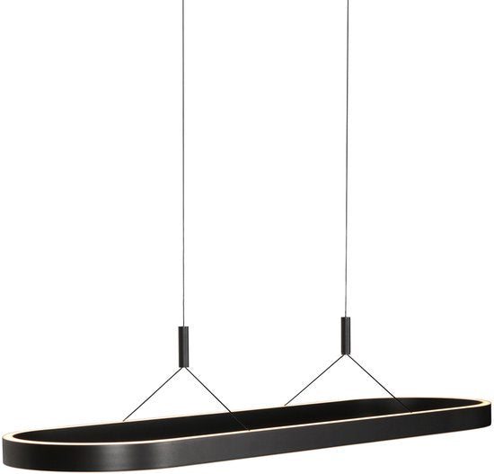 Steinhauer Exclusive - lampe suspendue - Mykty - noir - métal - lampe design - LED - 4205ZW