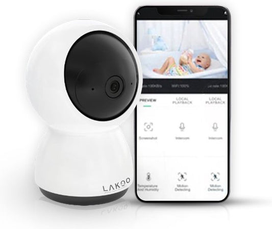 LAKOO Kitty Baby Monitor - Caméra et application - Meilleur vendeur