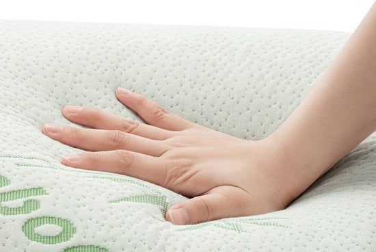 Oreiller mémoire de forme - H&C - Oreiller en mousse - Antibactérien - Antiacariens