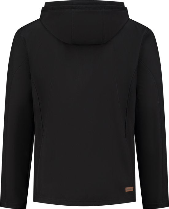 Travelin' Jack Sverre Men - Veste Softshell pour Homme - Doublure polaire - Noir