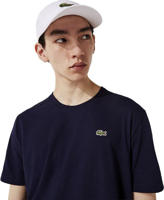Maillot de sport Lacoste Basic - Taille L - Homme - bleu