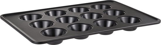 Masterpro - Carlo Cracco - Moule à pâtisserie - Muffin - 12 - Edition limitée