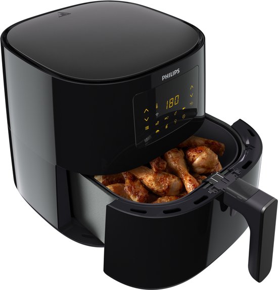 Philips Essential Connected 5000 Series - HD9280/70 - 6,2 litres (XL) - Technologie Rapid Air - 7 programmes préréglés - Quickclean