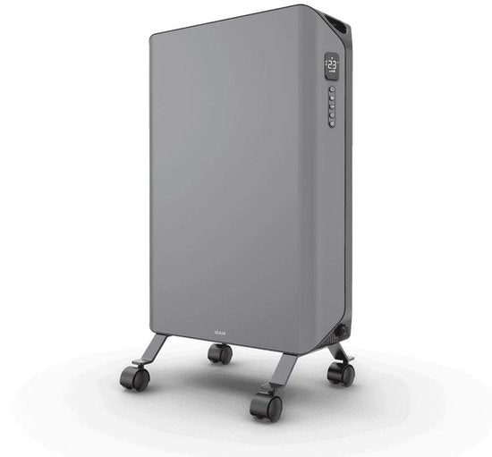 Duux Edge DXOH11 Oil - Radiateur à huile intelligent avec thermostat - Radiateur à huile 1500W - gris