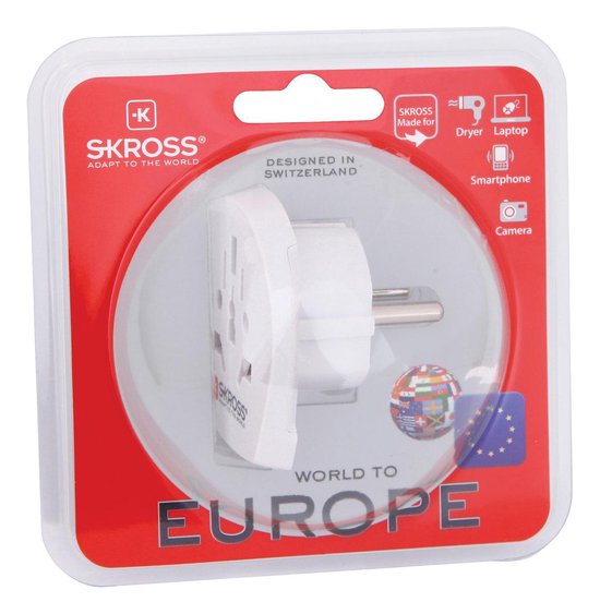 Skross Country Adapter le monde à l'Europe