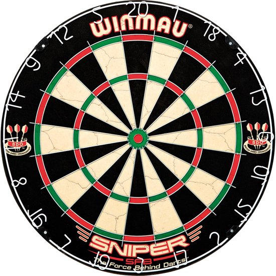 Jeu de fléchettes Winmau Sniper avec fléchettes