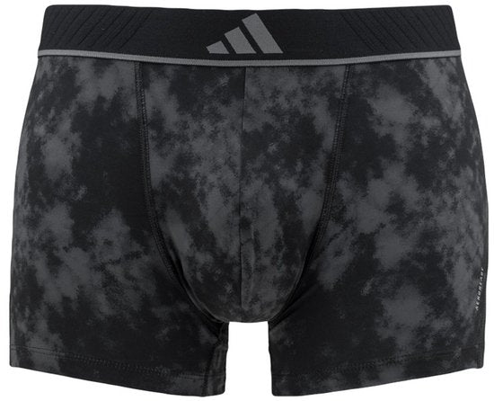 adidas Active Flex 3-Pack Boxers en Microfibre - Hommes - Sous-vêtements de sport - Stretch - Régulation de l'humidité - Noir/Gris - Taille XL