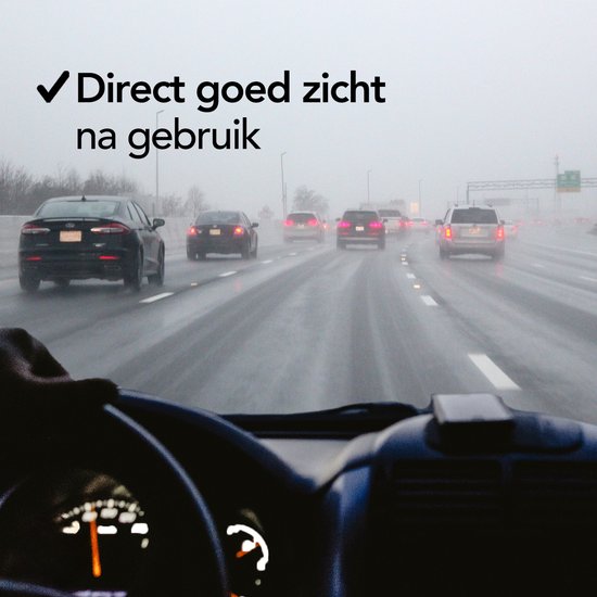 Brixy 3-Pack Antifreeze Spray - Dégivreur de pare-brise pour voiture - Spray dégivrant puissant - Dégivreur - Hiver - 3x 500ml