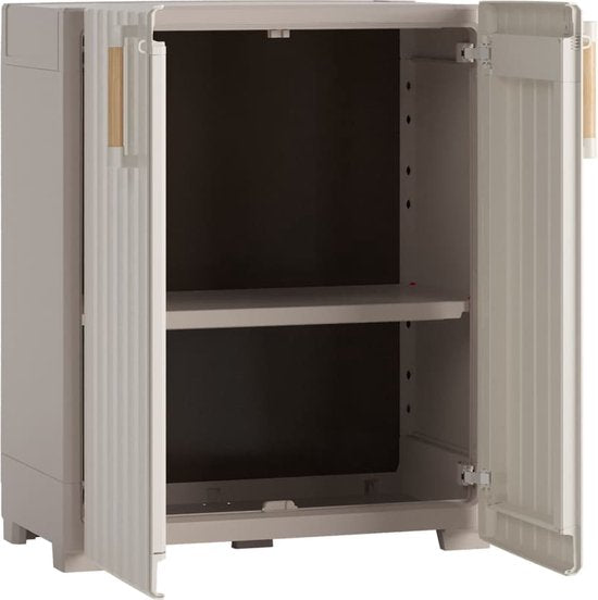 Keter - Meuble de rangement - Groove - bas - beige - fr - couleur sable