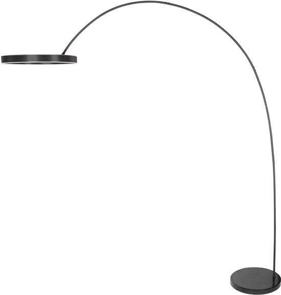 Mexlite - lampadaire - Luna-Arc - noir - métal - lampe à arc - LED - 4324ZW