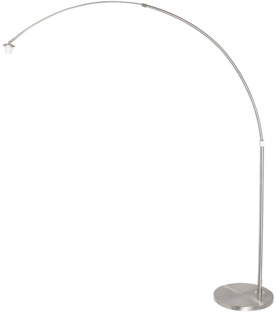 Lampes au sol Lampe à arc en acier Sparkled Light 7268ST hauteur extensible et inclinable Steinhauer