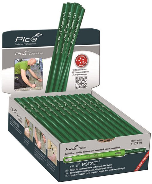 Pica 541/24 Crayon pierre 24 cm présentoir VE=100 - PI54124-100