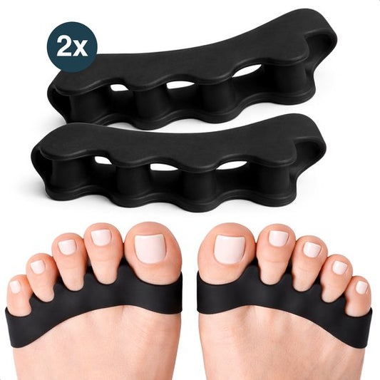 Alyze Toe Spread Silicon - 2 Pieces - Hallux Valgus Corrector - Toe Protector - Toe Spreaders - Toe Corrector - Hammer Toe Brace - Big Toe - Personal Care