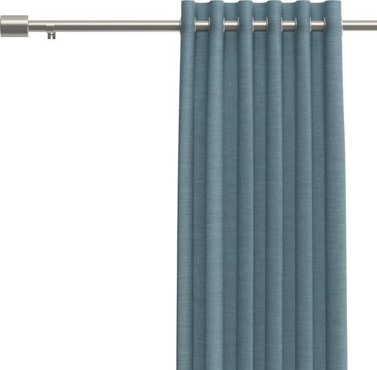 Noswo Tringle à rideaux - Extensible - 183 à 366 cm - Tringle à rideaux - Tringle à rideaux complète - Métal - 300cm - Argenté